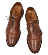 画像1: 【USA製】【アレンエドモンズ】【Allen Edmonds】weybridge【ブラウン】【プレーントゥ】【メダリオン】【内羽】【9D】【27cm程度】  (1)