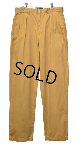 画像2: 【POLO RALPH LAUREN】【ラルフローレン】【キャメル】ANDREW PANT【2タック】【コットンパンツ】【34×32】  (2)