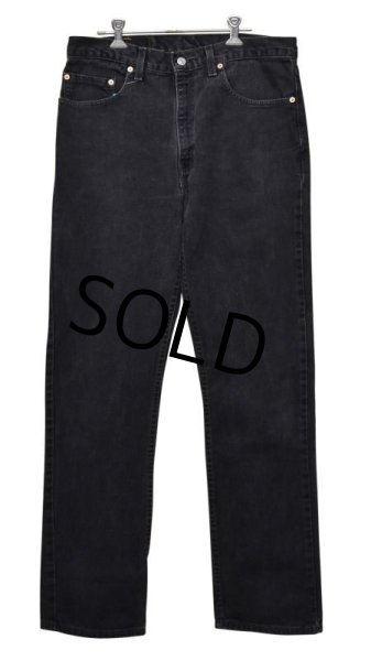 画像3: 【USA製】【ビンテージ】【LEVI'S】【リーバイス505】505【黒】【デニムパンツ】ブラックデニム【33x32】  (3)
