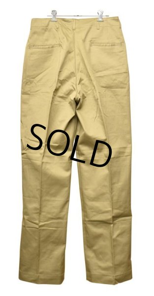 画像5: 【50's】【デッドストック】【ビンテージ】U.S.ARMY【米軍実物】【45カーキ】【チノパンツ】【チノパン】【34×35】  (5)