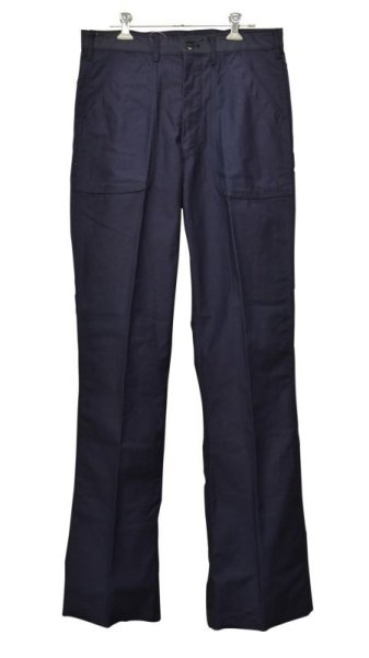 画像3: 【70's】【米軍実物】【ビンテージ 】【U.S.NAVY】【紺】【ユーティリティパンツ】【W34程度】  (3)