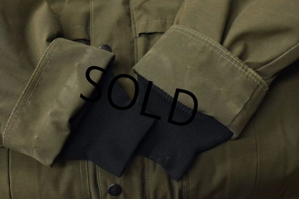 画像6: 80's【ビンテージ】【USA製】【ACT】オリーブ【襟ボア】【中綿ジャケット】【４２】  (6)
