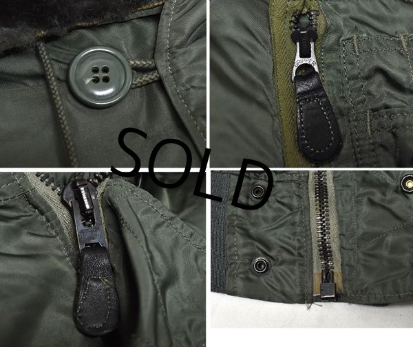 画像3: 70's【ビンテージ】【米軍実物】【USAF】【N-2B】【MIL-J-6278E】【フライトジャケット】【サイズM】  (3)