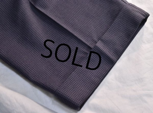 画像5: 【DOCKERS】ドッカーズ【紺】ハウンドトゥースチェック【2タックスラックス】【34ｘ30】  (5)