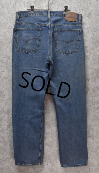画像4: 【USA製】【ビンテージ】【LEVI'S】【リーバイス】【５０１】501【デニムパンツ】【38x30】  (4)