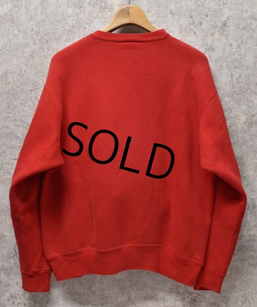 画像3: 【USA製】ビンテージ【チャンピオン】【Champion】【前Ｖ】【赤】【ボストン大学】【Boston University】【カレッジスウェット】【サイズXL】  (3)