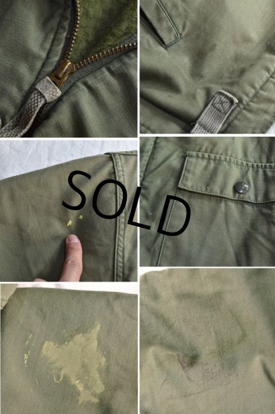 画像4: 80's【ビンテージ】【米軍実物】U.S.NAVY【バックステンシル入り】【A-2】【デッキジャケット】【サイズＭ】  (4)