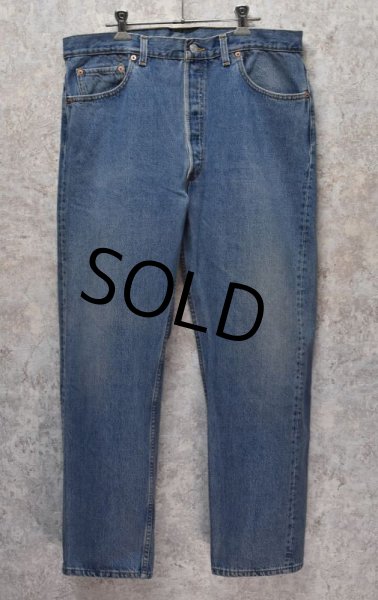 画像2: 【USA製】【ビンテージ】【LEVI'S】【リーバイス】【５０１】501【デニムパンツ】【38x30】  (2)