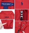 画像2: 【POLO GOLF】【ポロゴルフ】【ラルフローレン】【RALPH LAUREN】【赤】【ポリエステル】【ハーフジッププルオーバーシャツ】【サイズＬ】  (2)