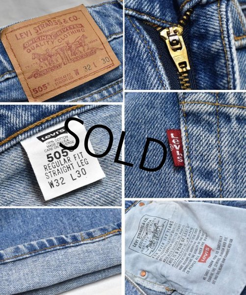 画像3: 【USA製】ビンテージ【LEVI'S】【リーバイス】505【デニムパンツ】【32x30】  (3)