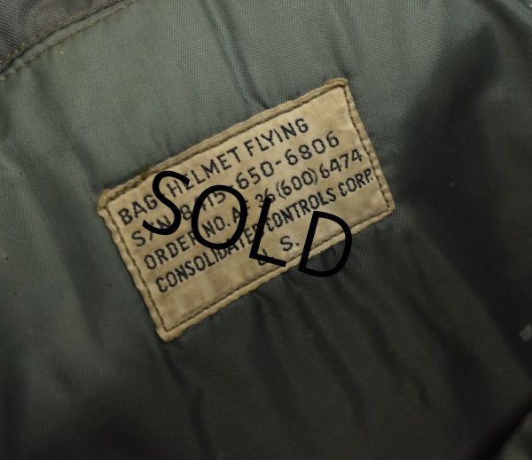 画像2: 60's【ビンテージ】【米軍実物】【USAF】【2nd model】初期型【ヘルメットバッグ】  (2)