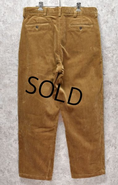 画像4: 【ラルフローレン】POLO RALPH LAUREN【ライトブラウン】【２タック】【コーデュロイパンツ】【35X30】  (4)