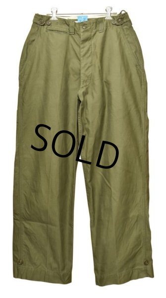 画像2: 【程度良好】40's【ビンテージ】【米軍実物】U.S.ARMY【M43】フィールドパンツ【フィールドトラウザーズ】【W31程度】  (2)