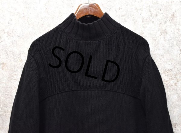 画像4: 【オーストラリア製】【BRANDINI】【黒】ハイネック【コットンセーター】【サイズM】  (4)