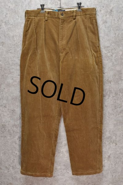 画像2: 【ラルフローレン】POLO RALPH LAUREN【ライトブラウン】【２タック】【コーデュロイパンツ】【35X30】  (2)
