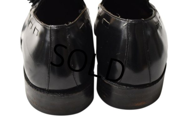 画像5: ビンテージ【FLORSHEIM】【フローシャイム】【ロイヤルインペリアル】【黒】【タッセルローファー】【9 1/2 EEE】【27.5cm程度】  (5)