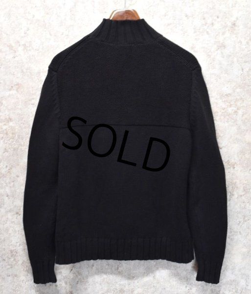 画像3: 【オーストラリア製】【BRANDINI】【黒】ハイネック【コットンセーター】【サイズM】  (3)