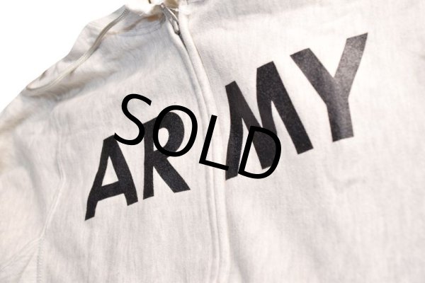 画像2: デッドストック 80's【ビンテージ】【U.S.ARMY】PFU【PHYSICAL FITNESS UNIFORM】チャンピオン製【フルジップパーカー】【サイズXS】  (2)