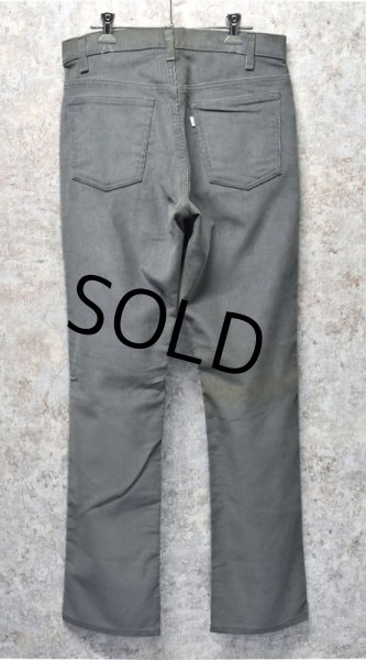 画像4: デッドストック【USA製】【ビンテージ】【LEVI'S】【リーバイス】【グレー】【519】【コーデュロイパンツ】【サイズ32×32】  (4)