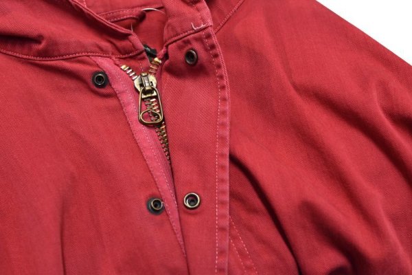画像5: 【ビンテージ】【POLO COUNTRY】ポロカントリー【ラルフローレン】【赤】【M51タイプ】フィッシュテイルパーカー【モッズパーカー】レディース古着【レディースS】  (5)