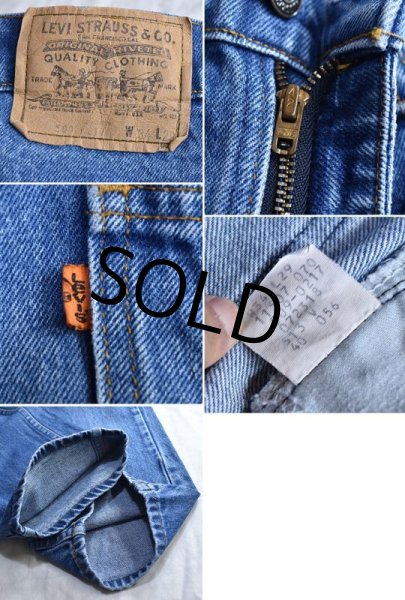画像3: 【ビンテージ】【USA製】【LEVI'S】【リーバイス５０９】509【デニムパンツ】【サイズ34×29】  (3)