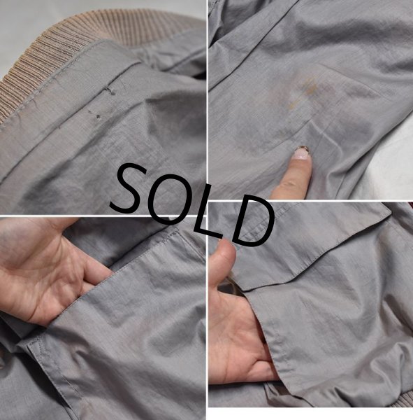 画像5: 【イタリー製】【ビンテージ】【LONGHI】【ロンギ】【エンジ×グレー】【リバーシブル】【スエードブルゾン】【ジップアップブルゾン】【サイズ52】  (5)