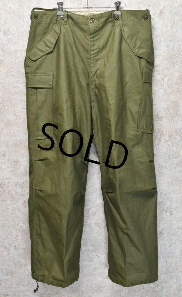 画像3: 【ほぼ未使用!!】【50's】U.S.ARMY【米軍実物】【M-51】【フィールドトラウザーズ】【フィールドパンツ】【カーゴパンツ】【L-R】  (3)
