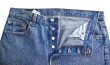 画像4: 【ビンテージ】【USA製】【LEVI'S】【リーバイス５０１】501【ケミカルウォッシュ】【デニムパンツ】【33x33】  (4)