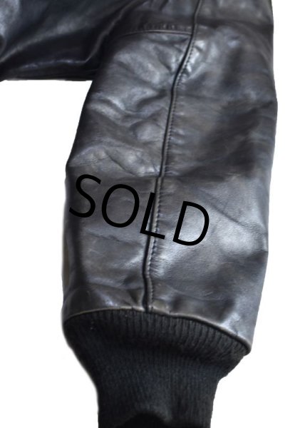 画像3: 90's【ビンテージ】【USA製】【Schott】ショット【TYPE MA-1】オールレザージャケット【AF/127】【サイズUS38】  (3)