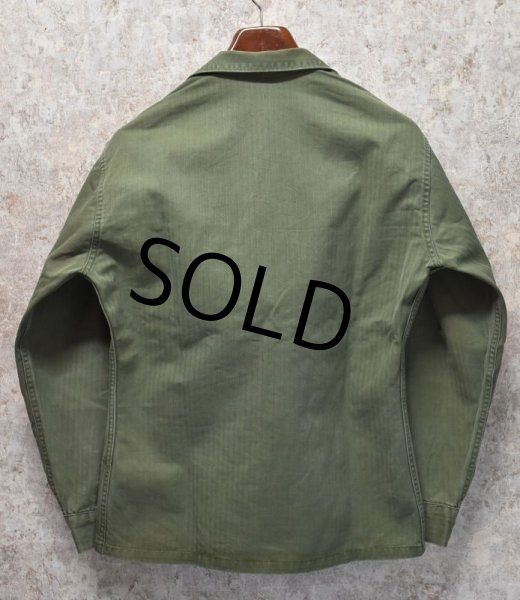 画像3: 50's【ビンテージ】【米軍実物】【USMC】【P-53】ＨＢＴシャツ【ＨＢＴジャケット】【ユーティリティシャツ】【ＵＳ３６】  (3)