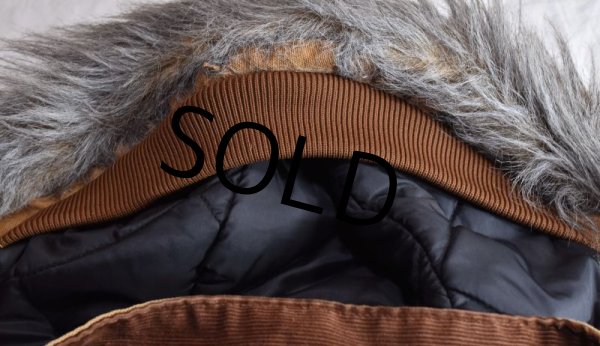 画像5: 【ビンテージ】【カーハート】【carhartt】ブラウン【ダック地】フード付き【トラディショナルコート】【フルジップパーカー】  (5)