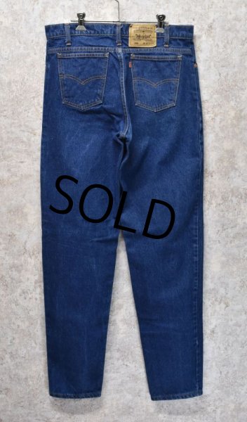 画像4: 【90's】USA製【ビンテージ】【LEVI'S】【リーバイス５５０】550【オレンジタブ】【テーパード】【リラックスフィット】【デニムパンツ】【34Ｘ34】  (4)