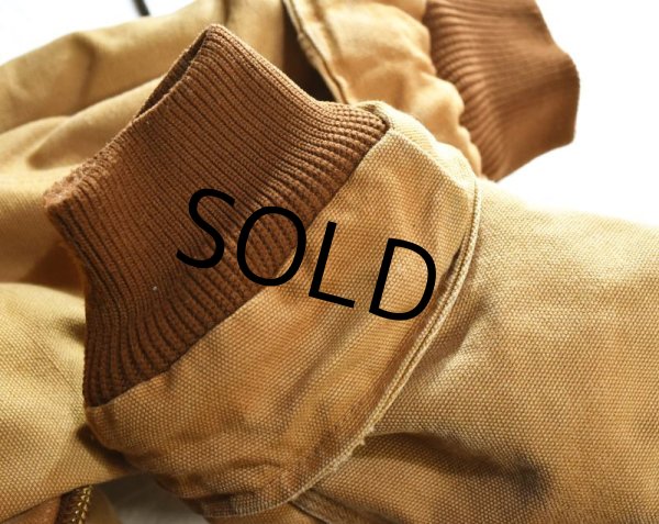 画像6: 【ビンテージ】【カーハート】【carhartt】ブラウン【ダック地】フード付き【トラディショナルコート】【フルジップパーカー】  (6)
