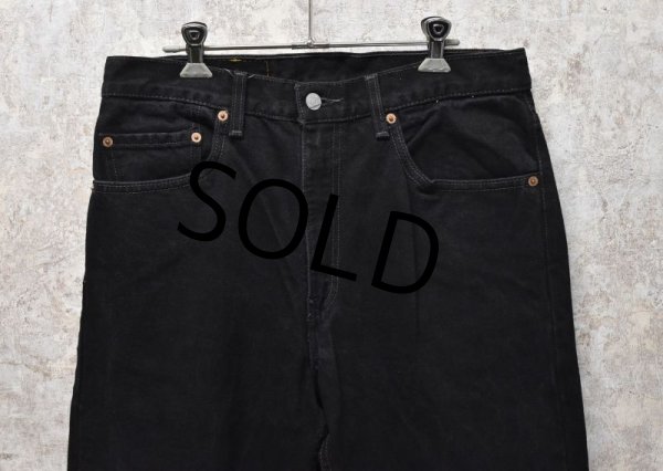 画像5: 【ビンテージ】【LEVI'S】【リーバイス５０５】505【黒】【デニムパンツ】ブラックデニム【33ｘ32】  (5)