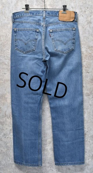 画像4: 【90's】【USA製】【ビンテージ】【LEVI'S】【リーバイス501】501【デニムパンツ】【32x34】  (4)