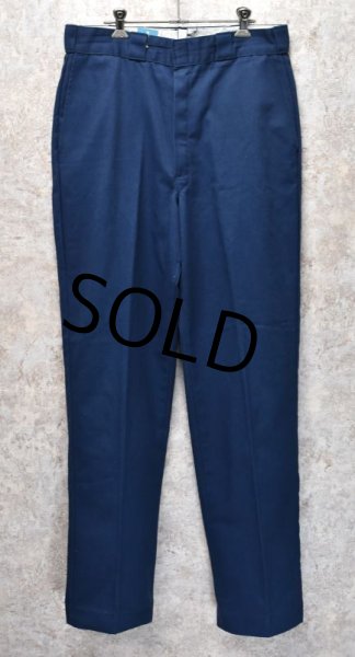 画像3: 【80's】USA製【ビンテージ】【ディッキーズ】【Dickeis】【紺・ネイビー】【ワークパンツ】【３４×３６】  (3)