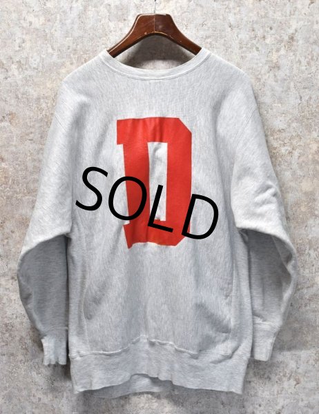 画像3: 90’s【USA製】ビンテージ【チャンピオン】【Champion】【リバースウィーブ】３段プリント【バックプリント】【DENISON 9279 UNIVERSITY】【スウェット】【サイズXXL】  (3)