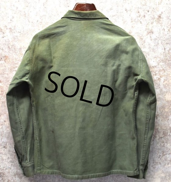 画像4: 50's【ビンテージ】【米軍実物】【USMC】P-58【P58】ユーティリティシャツ【US40程度】Ｌサイズ程度【ユーティリティジャケット】  (4)