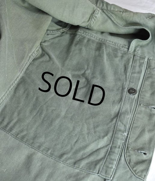 画像3: 50's【ビンテージ】【米軍実物】【USMC】P-58【P58】ユーティリティシャツ【US40程度】Ｌサイズ程度【ユーティリティジャケット】  (3)