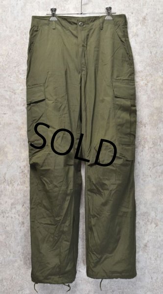 画像3: 【デッドストック】【60's】【米軍実物】【ビンテージ】 【U.S.ARMY】【リップストップ】【ジャングルファティーグパンツ】【S-R】  (3)