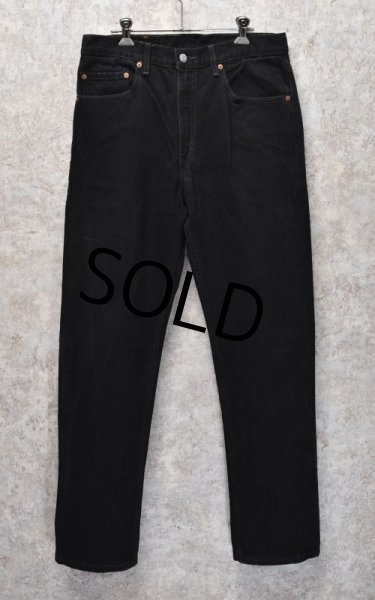 画像3: 【ビンテージ】【LEVI'S】【リーバイス５０５】505【黒】【デニムパンツ】ブラックデニム【33ｘ32】  (3)