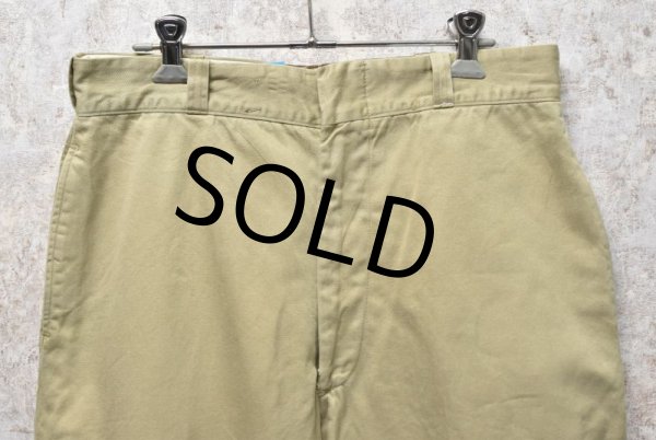 画像6: 【60's】【ビンテージ】米軍実物【U.S.ARMY】【チノパンツ】【チノパン】【32ｘ31】  (6)