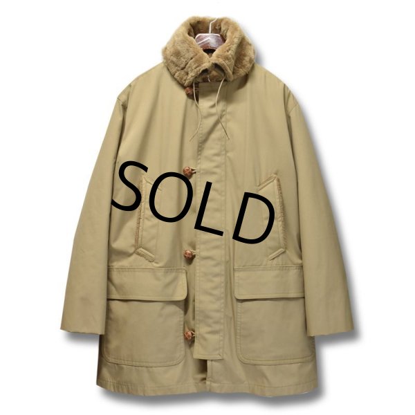 画像6: ~80's【USA製】【ビンテージ】【MIGHTY MAC】【マイティーマック】ラビットフード【裏ボア付きコート】【US46L】  (6)