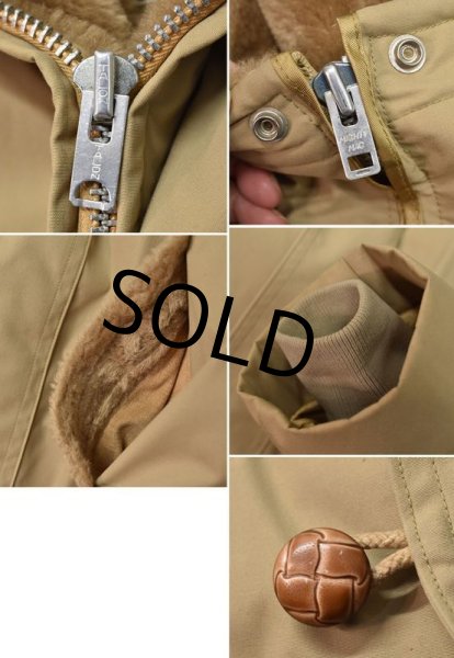 画像3: ~80's【USA製】【ビンテージ】【MIGHTY MAC】【マイティーマック】ラビットフード【裏ボア付きコート】【US46L】  (3)