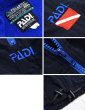 画像2: 90's【ビンテージ】【PADI sports wear】【パディ スポーツウェア】【黒ｘ青】フリースパーカー【マウンテンパーカー】【ポーラテックフリース】【サイズＳ】  (2)