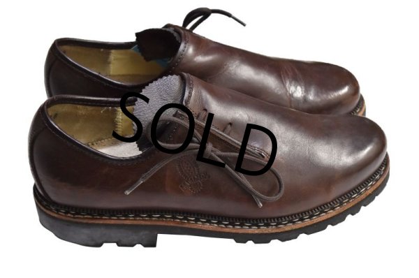画像3: 【ビンテージ】【MAINDL】【マインドル】ブラウン【サイドレース】レザーシューズ【サイズ43】【28cm程度】  (3)