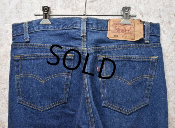 画像6: 【USA製】【ビンテージ】【LEVI'S】【リーバイス】【５０１】501【デニムパンツ】【34x31】  (6)