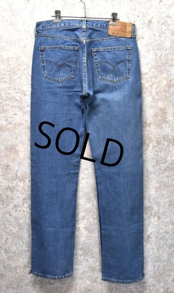 画像4: 90's~【USA製】【ビンテージ】【LEVI'S】【リーバイス501】501【デニムパンツ】【34x34】  (4)