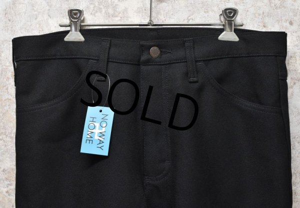 画像6: 【ビンテージ】【Wrangler】【ラングラー】【黒】【ランチャードレスパンツ】【スラックス】ブーツカット【フレアパンツ】【33ｘ32】  (6)