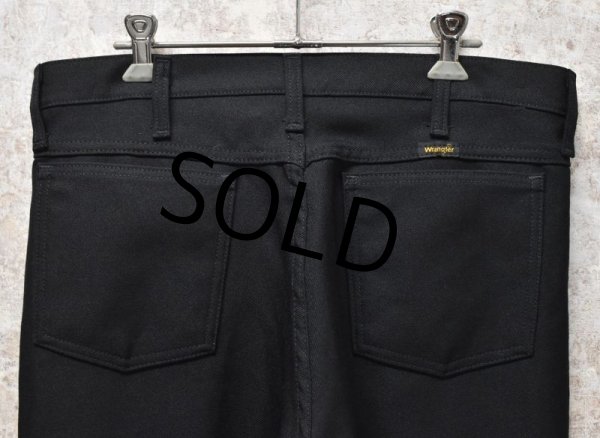 画像5: 【ビンテージ】【Wrangler】【ラングラー】【黒】【ランチャードレスパンツ】【スラックス】ブーツカット【フレアパンツ】【33ｘ32】  (5)